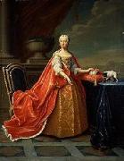 Peter Jakob Horemans Portrait of Maria Anna Caroline von Bayern France oil painting artist